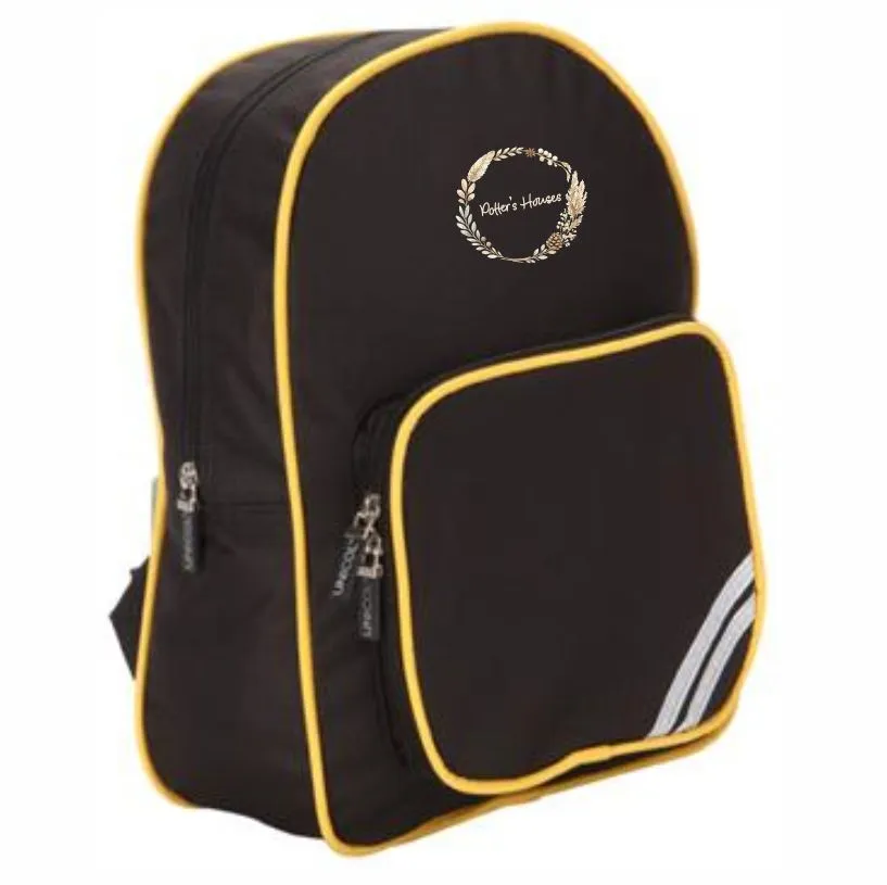 Potters Black Rucksack.webp
