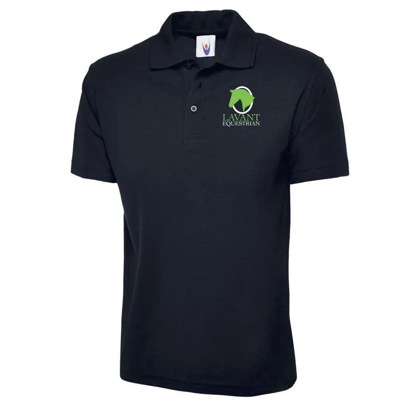 Lavant Navy Polo Front.webp