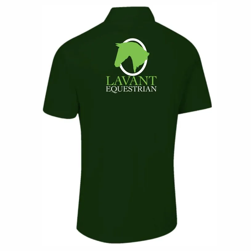 Lavant Bottle Green Polo Back.webp