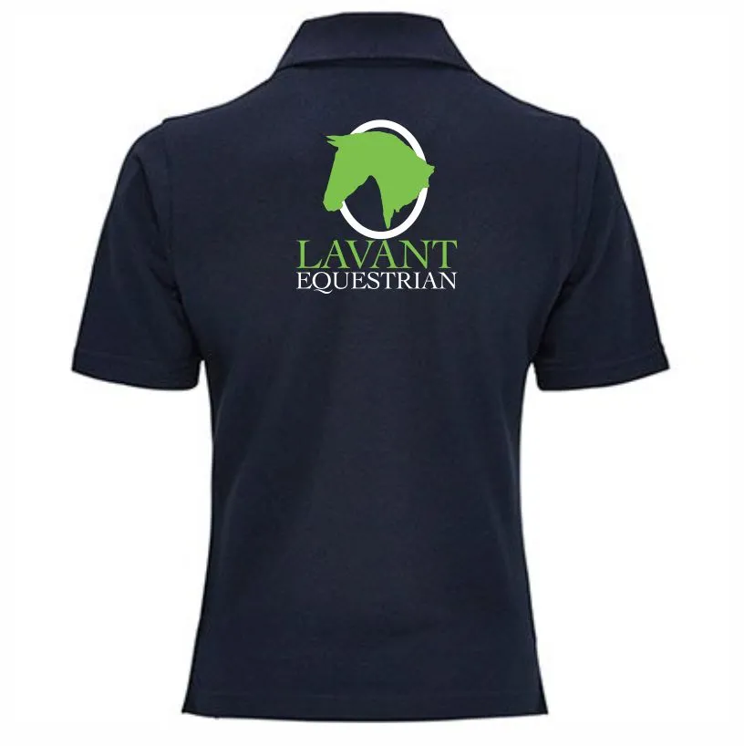 Lavant Ladies Polo Navy Back.webp