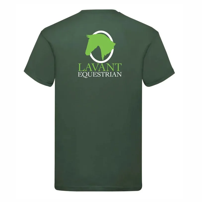 Lavant Bottle Green T Shirt Back.webp