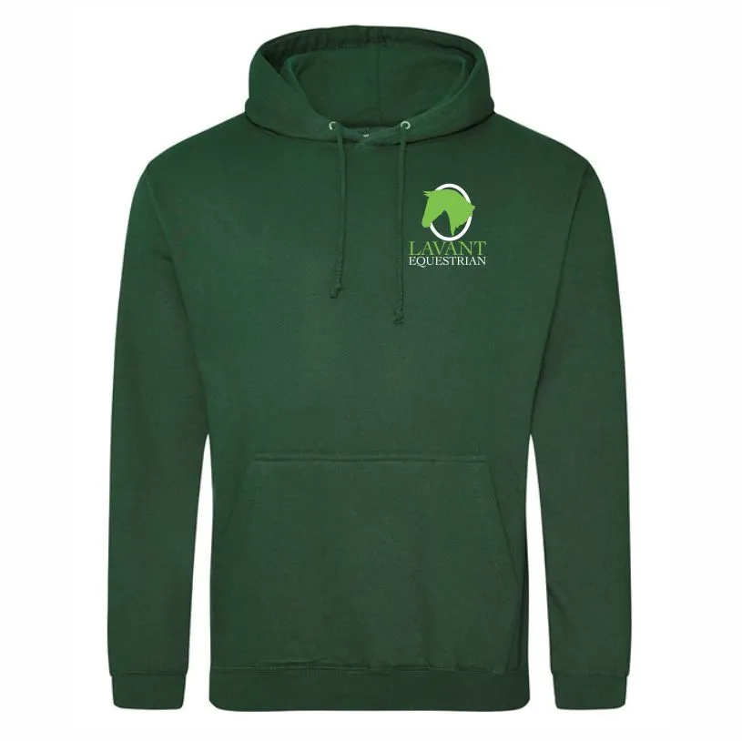 Lavant Bottle Green Hoodie Front.webp