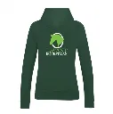 Lavant Ladies Bottle Green Hoodie Back.webp