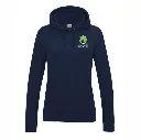 Lavant Ladies Navy Hoodie Front.webp