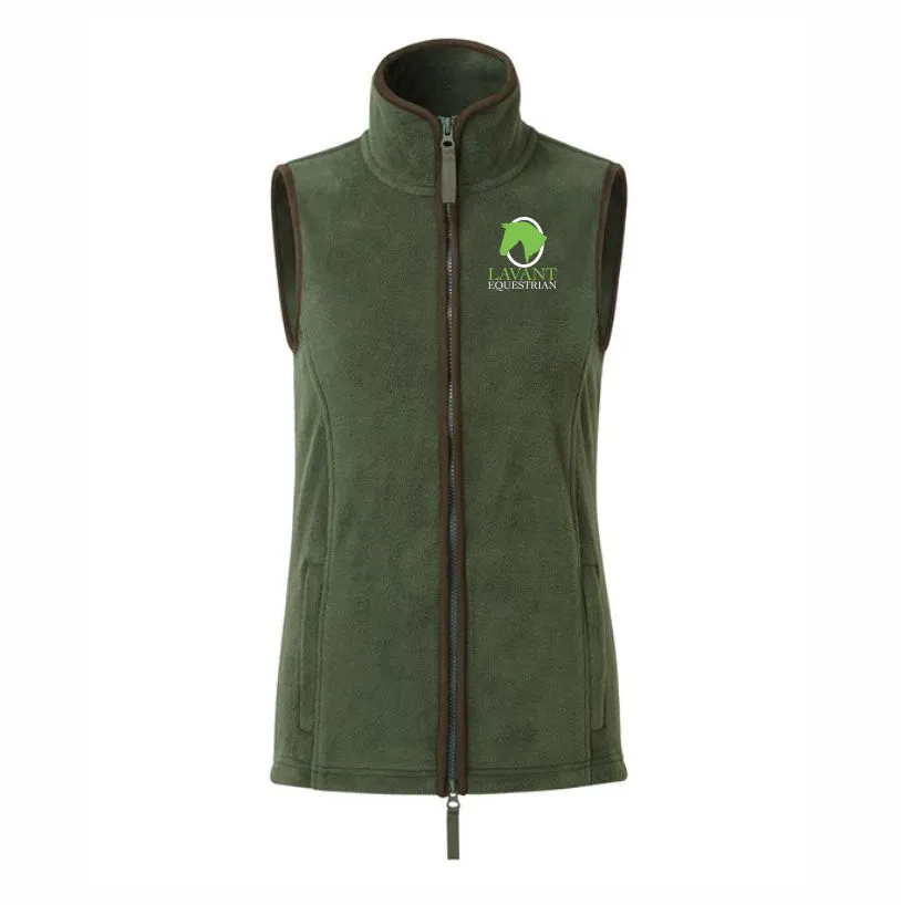 Lavant Ladies Artisan Gilet Green Front.webp
