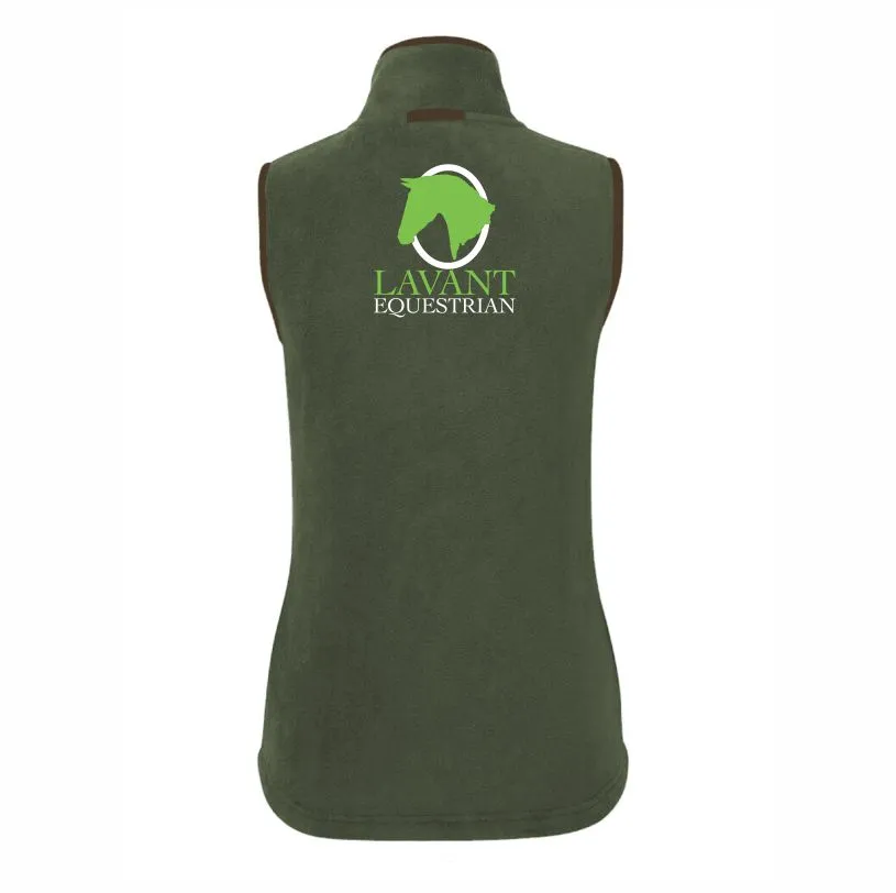 Lavant Ladies Artisan Gilet Green Back.webp