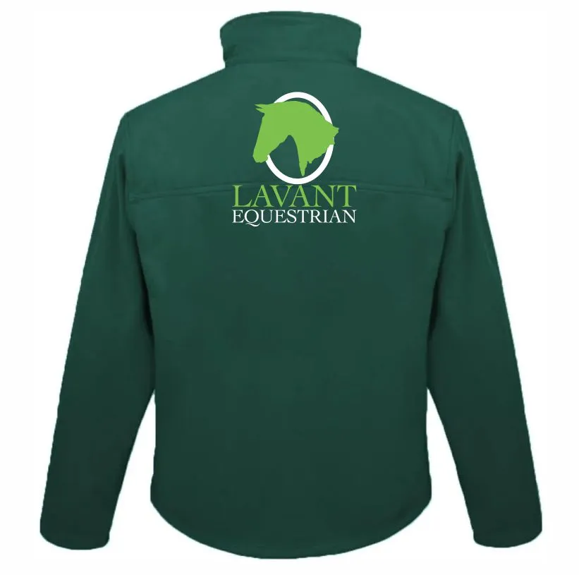 Lavant Softshell Jacket Green Back.webp