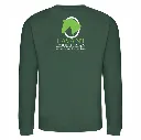 Lavant Bottle Green Sweatshirt Back.webp