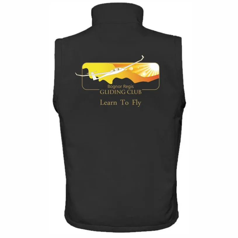 Gliding Club Gilet Black Black.webp