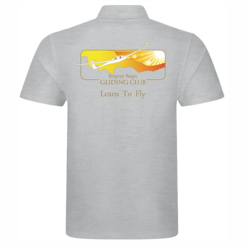 Gliding Club Polo Grey Back.webp