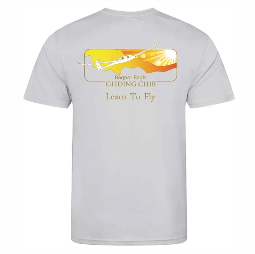 Gliding Club Poly Tee Grey Back.webp