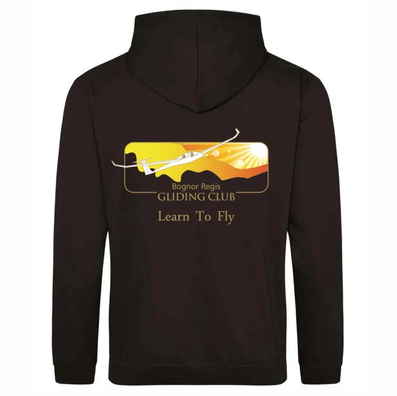 Gliding Club Zoodie Black Back.webp