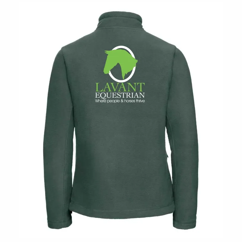 Lavant Ladies Fleece Bottle Green Back.webp