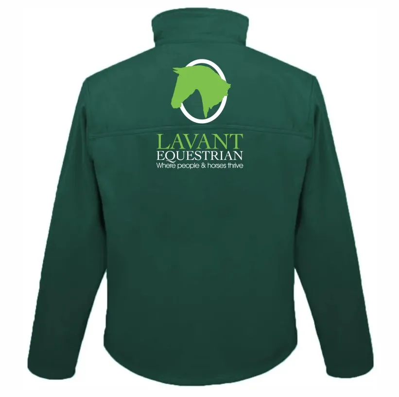 Lavant Softshell Jacket Green Back.webp