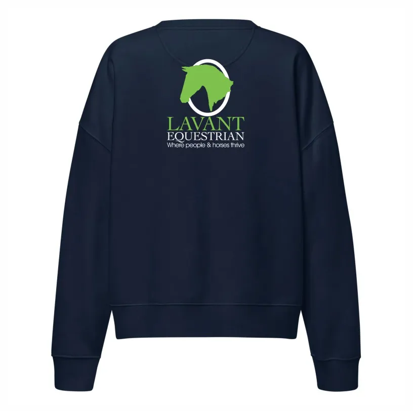 Lavant Ladies Sweatshirt Navy Back.webp