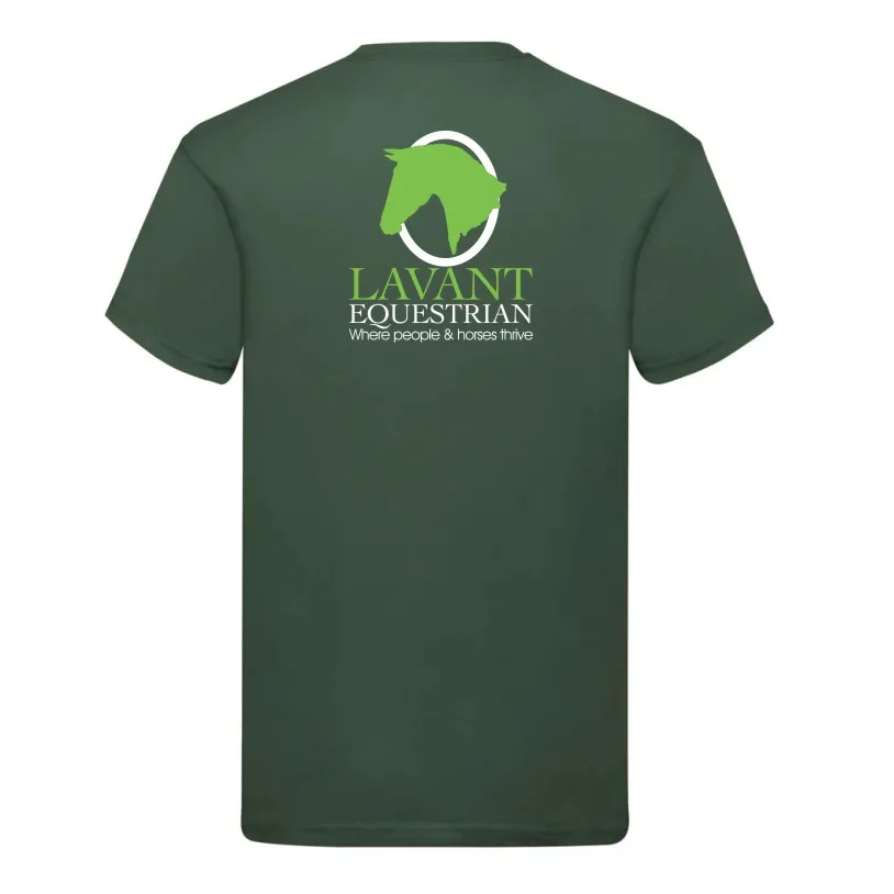Lavant Bottle Green T Shirt Back.webp