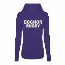 Bognor Rugby Womens Purple Hoodie Back.webp