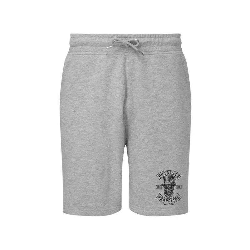 Outcasts SNR Heather Jogger Shorts Front.webp