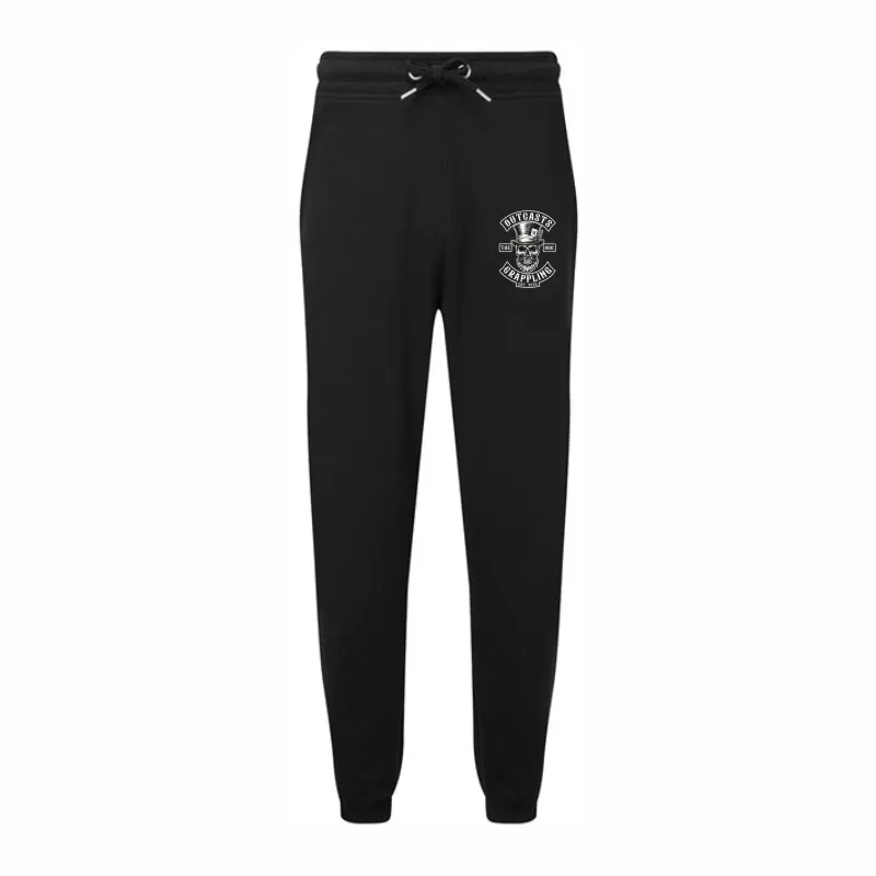 Outcasts SNR Black Classic Joggers Front.webp