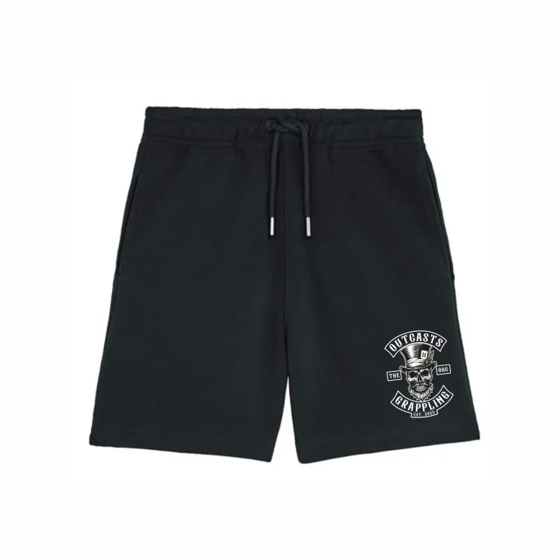 Outcasts JNR Black Shorts Front.webp