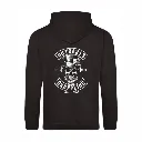 Outcasts JNR Black Skull Hoodie Back.webp