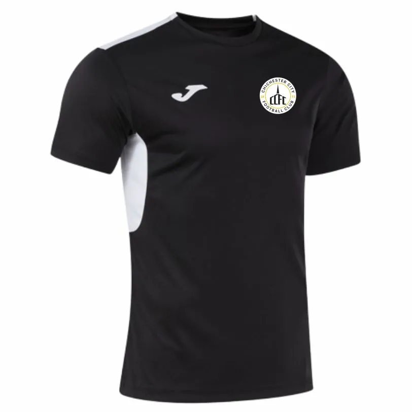 Chi City Winner T Shirt Black White.webp
