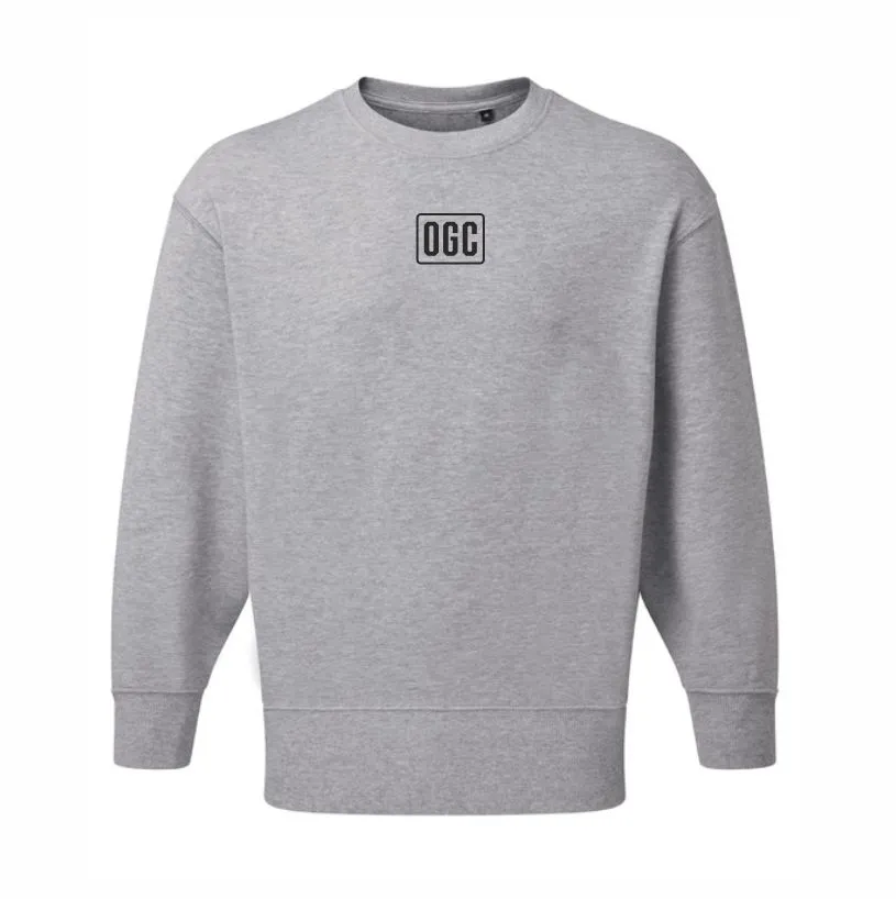 Outcasts SNR Sweatshirt Heather Grey Front.webp