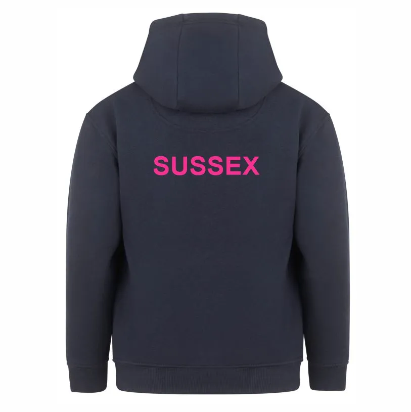 New Sussex Hockey Hoodie Back.webp