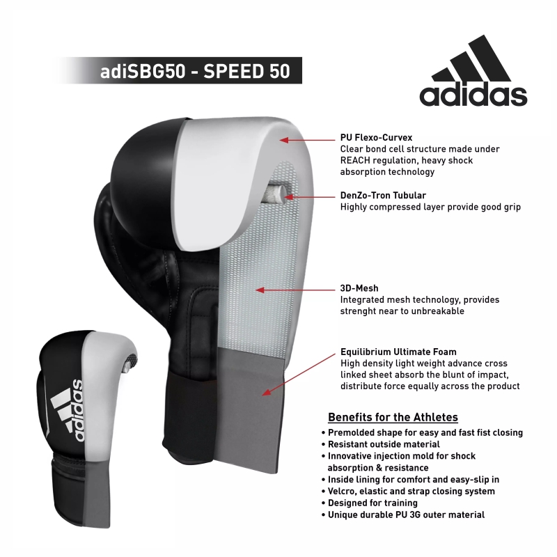Adidas Speed 50 Boxing Glove
