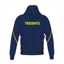 Arun Tridents Zipped Poly Hoodie