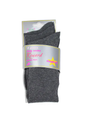 Grey Cotton Rich Knee High Socks (3-pack)