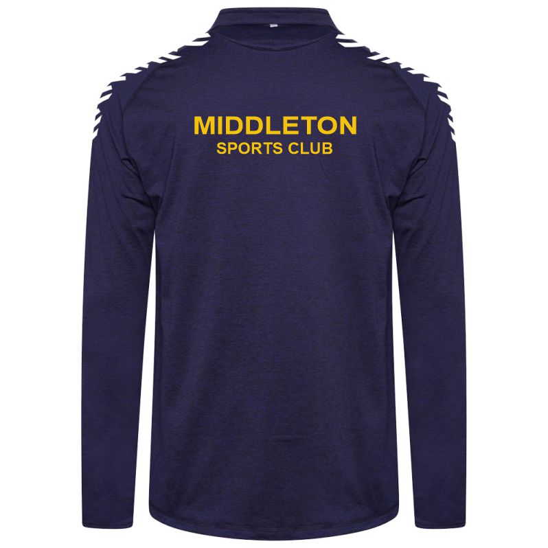 Middleton Hockey Club Unisex Dual ¼ Zip Performance Top