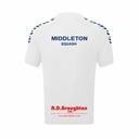 Middleton Tennis/Squash/Table Tennis Unisex Match Shirt White