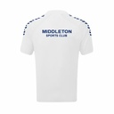 Middleton Tennis/Squash/Table Tennis Unisex Match Shirt White