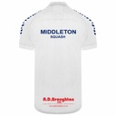 Middleton Tennis/Squash/Table Tennis Unisex Match Polo Shirt White