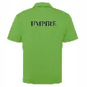Sussex Umpire Green Polo Shirt Back Umpire.webp