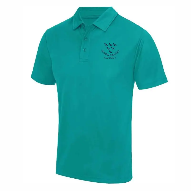 Sussex Umpire Turquoise Polo Shirt.webp