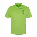 Sussex Umpire Green Polo Shirt Front.webp