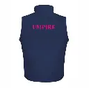 Sussex Umpire Navy Gilet Back Umpire.webp