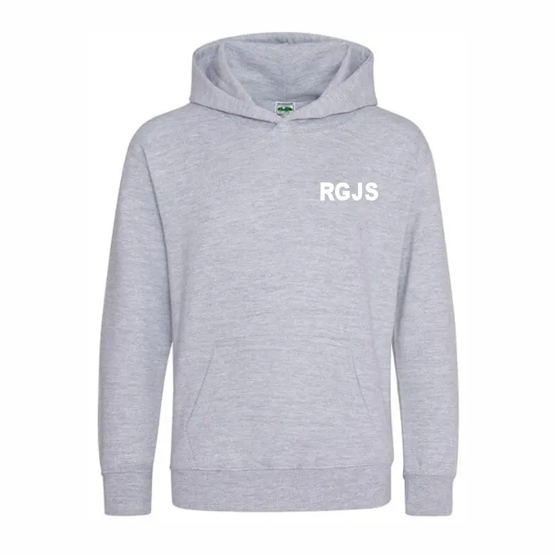 RGJS Heather Grey Hoodie Front.webp