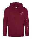 JH050 Zipped Maroon Hoodie.webp