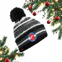 Barnham Black Striped Bobble.webp
