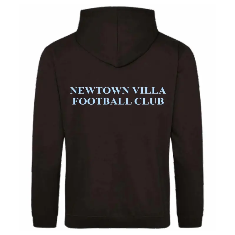 Newtown Black Hoodie Back.webp