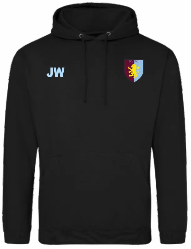 Newtown Black Hoodie Front.webp