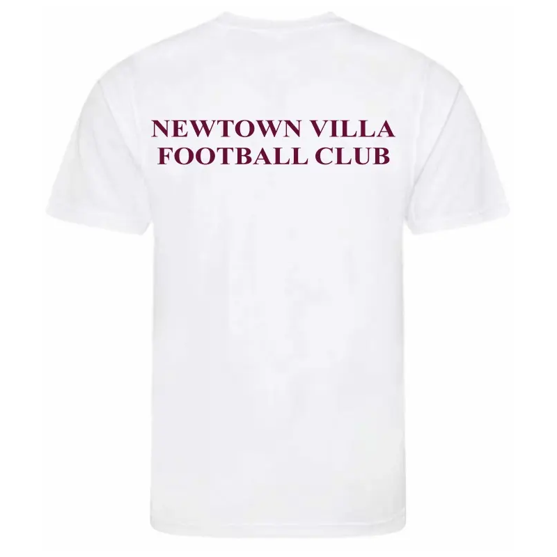 Newtown White Shirt Back.webp