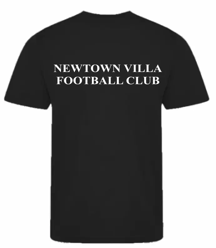 Newtown Black Shirt Back.webp