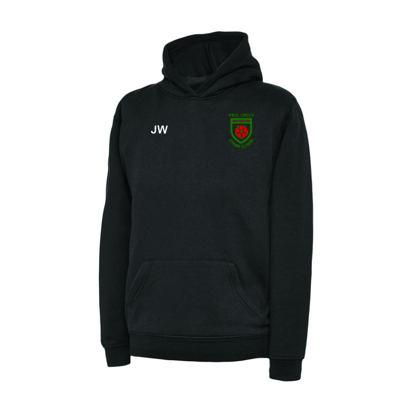 [JW - 10024] Rose Green School PE Hoodie (3-4 Years, Initials)