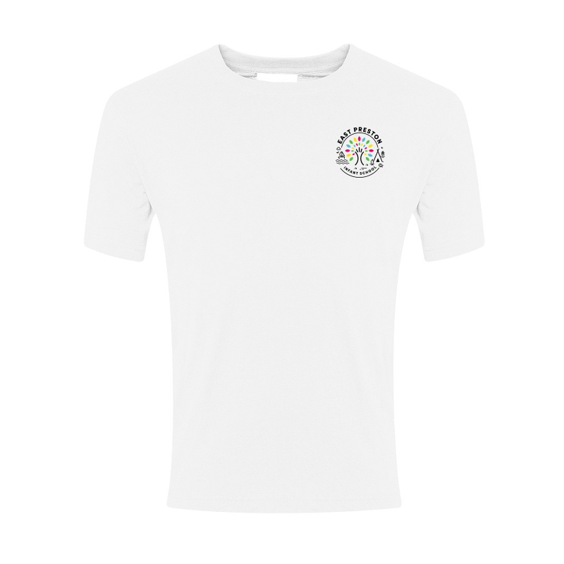 [013175004003] East Preston Infants School PE T-Shirt  (3-4 Years)