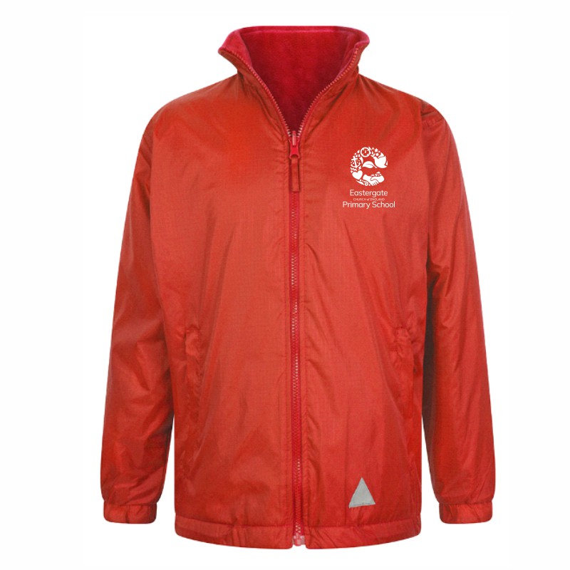 [012258013003] Eastergate CE Primary School Reversible Fleece Jacket  (3-4 Years)