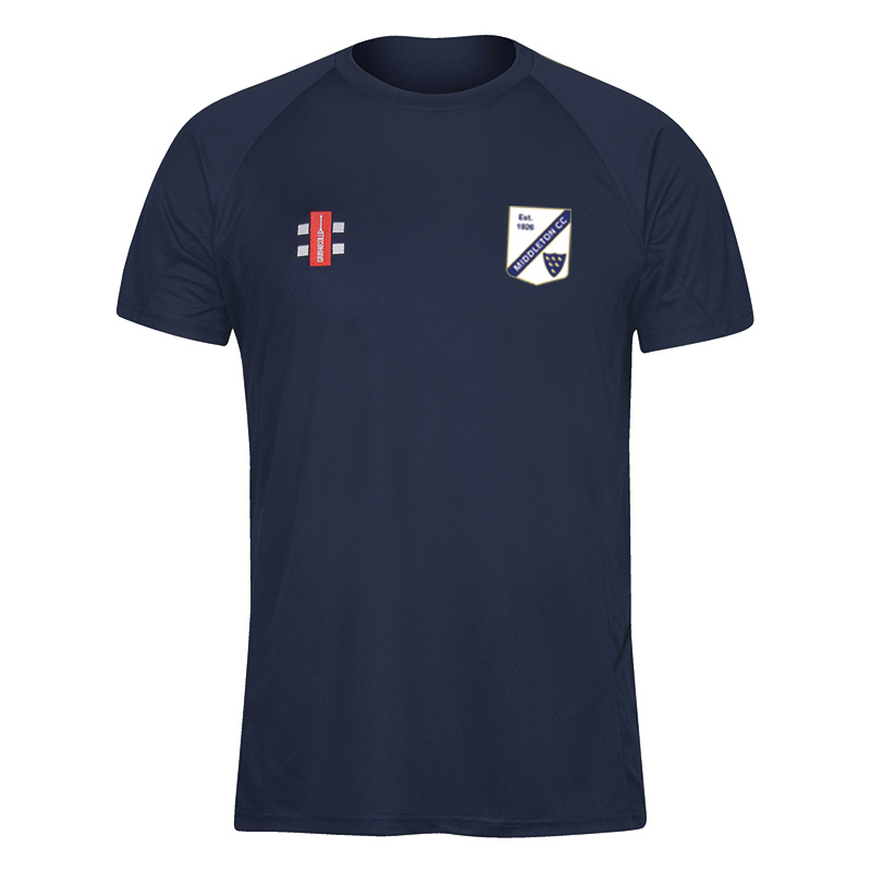 Middleton CC Matrix Short Sleeve Training Tee JNR 